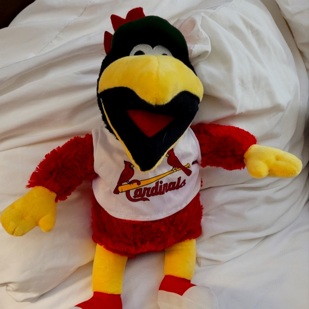 BUILD-A-BEAR FredBird 2006 World Series Champions Cardinals Plush Rooster